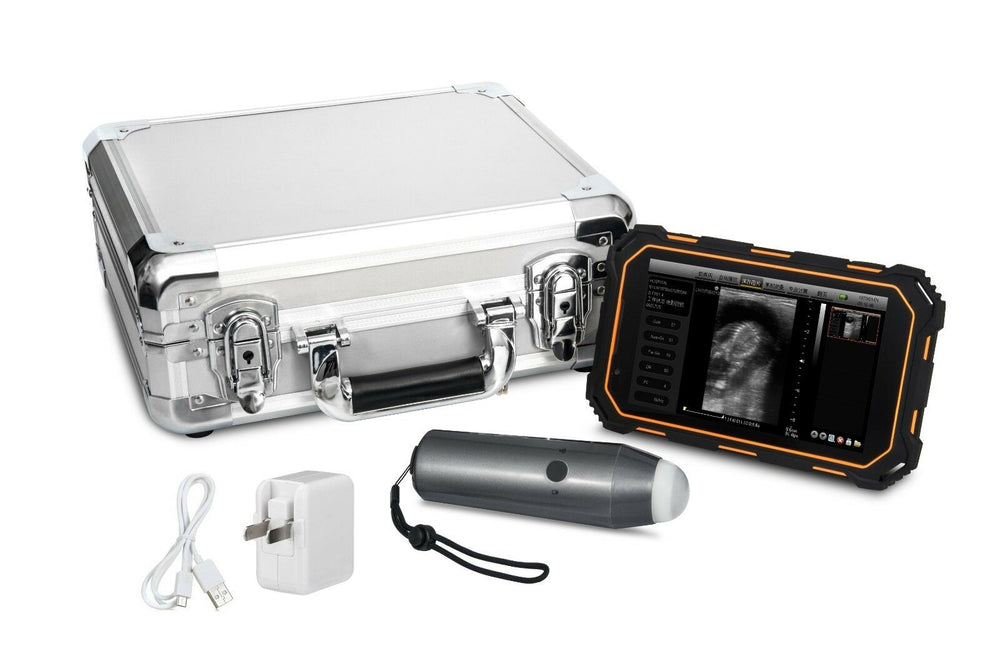 
                  
                    Wireless Sector ultrasound probe working on Smart Phone-Cordless-Veterinary
                  
                
