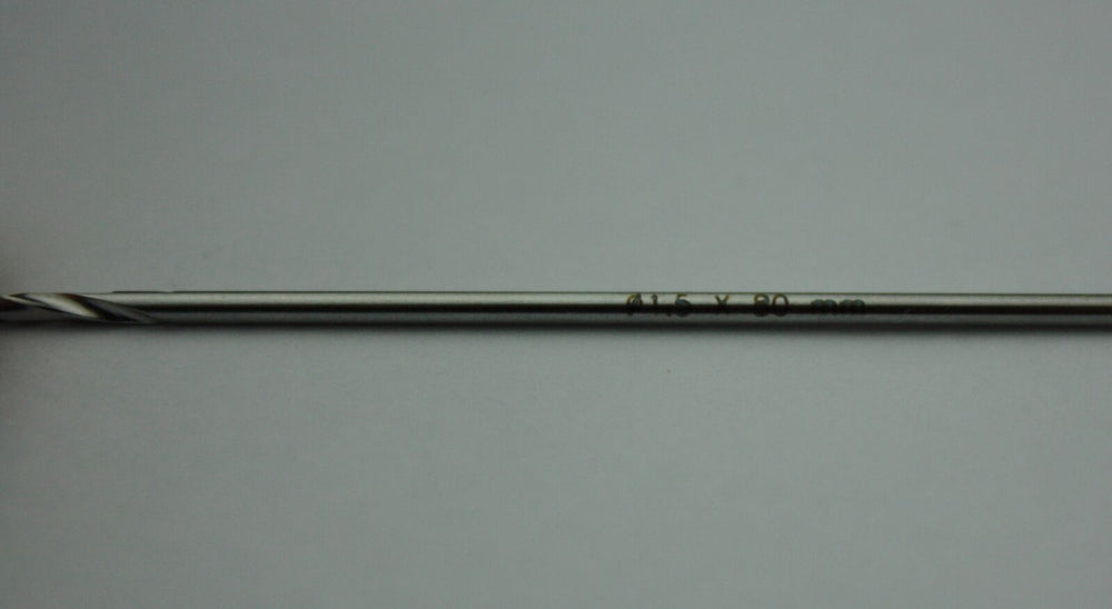
                  
                    Stainless Steel Drill Bit - 1.5mm - 105mm Length - Orthopedic Instrument
                  
                