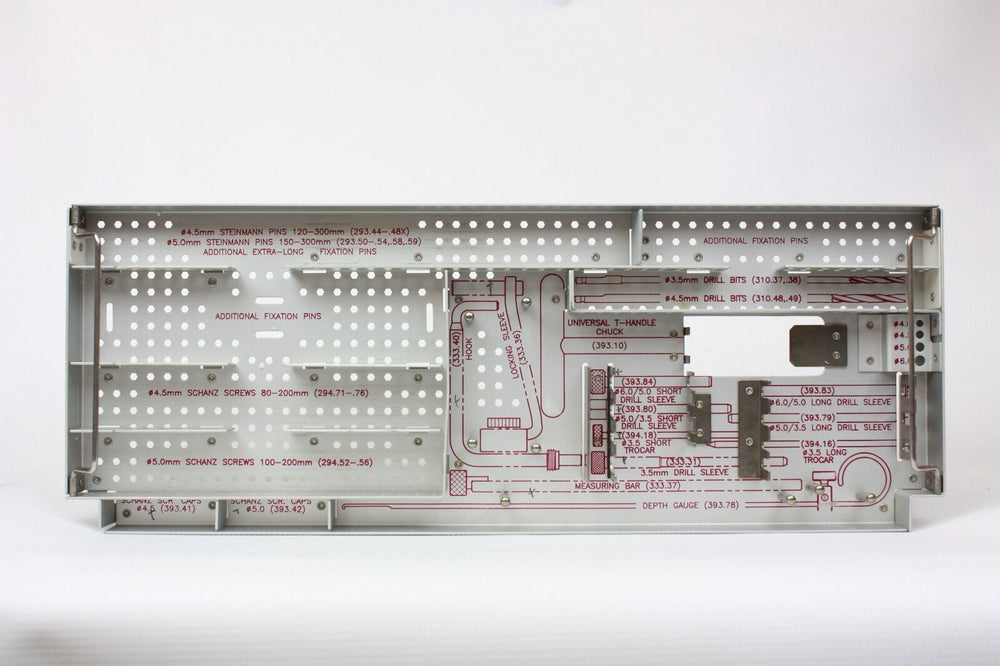 
                  
                    Synthes Large External Fixator Set Graphic Sterilization Case - No Instruments
                  
                