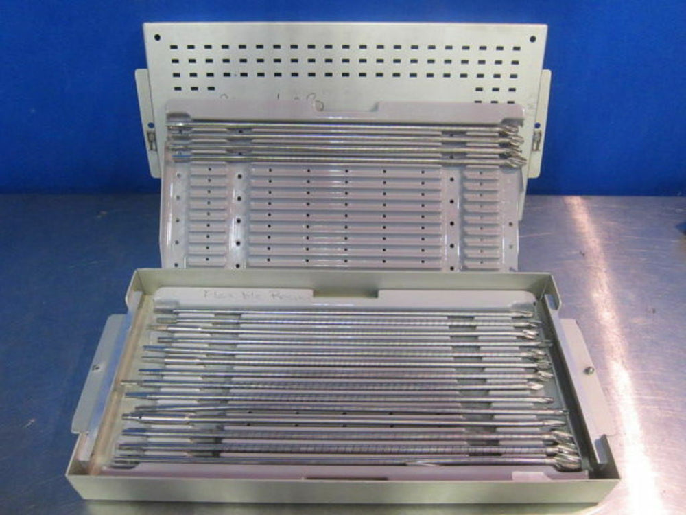 
                  
                    Osteo Richards Multisystems--Various Femoral Flexible Reamers In Tray (51DM)
                  
                