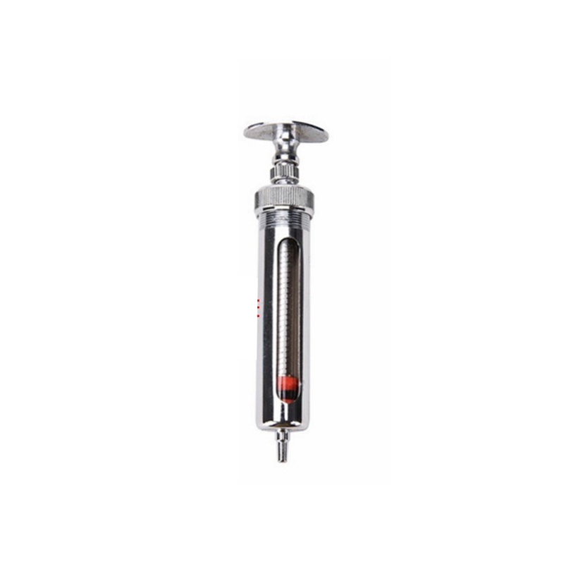 
                  
                    50cc Veterinary Quality Stainless Steel Metal Syringe
                  
                