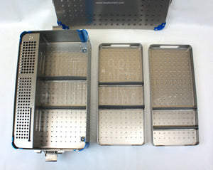 
                  
                    Orthopedic Instrument Empty Case w/trays & rack for 4.5-6.5 mm screws - KeeboMed
                  
                