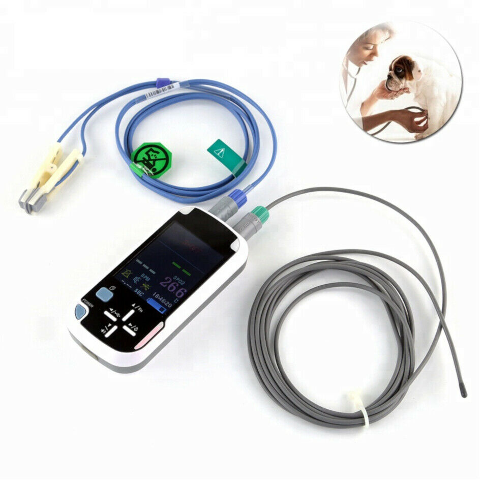 
                  
                    Veterinary Equipment Handheld 2.8" Screen Pulse Oximeter with Bluetooth Function
                  
                