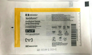
                  
                    Covidien Xeroform Occlusive Gauze Strip Overwrap (650KMD)
                  
                