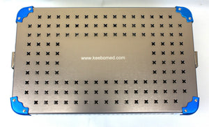 
                  
                    Orthopedic Instrument Empty Case w/trays & rack for 4.5-6.5 mm screws - KeeboMed
                  
                