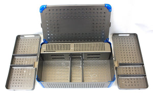 
                  
                    Orthopedic Instrument Empty Case, trays & rack for 3.5-4.0 mm screws - KeeboMed
                  
                