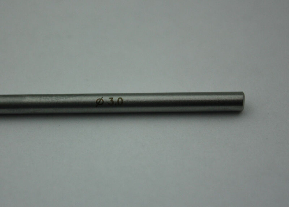 
                  
                    Stainless Steel Drill Bit 3.0mm - 105mm Length - Orthopedic Instrument
                  
                