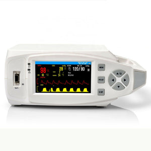 
                  
                    Portable Veterinary Patient Monitor with Pulse Rate Oximeter, SpO2, NIBP, ETCO2
                  
                