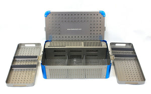 
                  
                    Orthopedic Instrument Empty Case w/trays & rack for 4.5-6.5 mm screws - KeeboMed
                  
                
