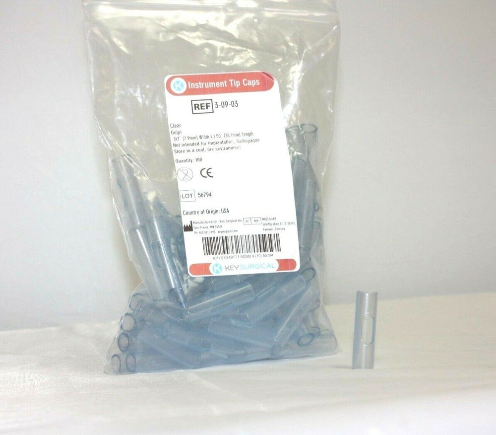 
                  
                    Instrument Tip Caps, Clear gelpi, Qty 63 .312" X 1.5" (168GS)
                  
                