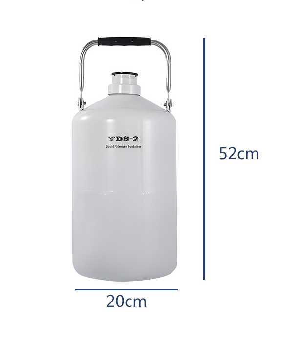 
                  
                    2L Aluminum Alloy High Pressure Liquid Nitrogen Container & Case, Cork and Pails
                  
                