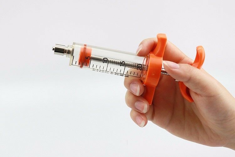 KM48 10ml Veterinary Plastic Steel Injection Syringe Gun for Animal