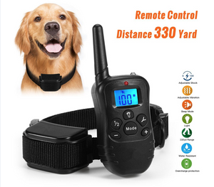 
                  
                    Remote Control Shock, Vibration, Tone, and Light 330 Yard Dog Training Collar
                  
                