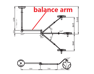 
                  
                    KM57 Ceiling Mounted Double Arm Operation Examination Light Veterinary Surgery
                  
                