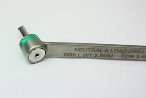 
                  
                    Orthopedic Neutral & Load Drill Guide | Drill Bit 2.5mm for 3.5mm Screw
                  
                