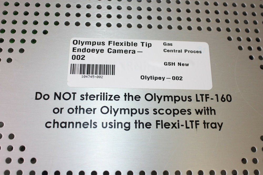 
                  
                    Olympus Flexible Tip Endo Eye Camera Instrument Tray (249GS)
                  
                