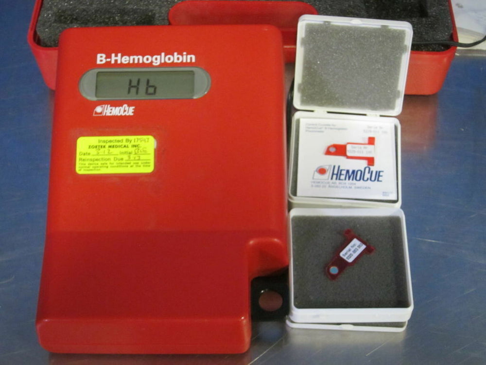 
                  
                    HEMOCUE B-Hemoglobin Hemoglobinometer (26DM)
                  
                