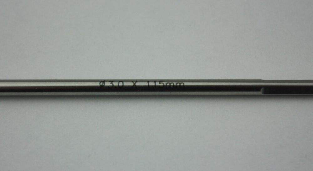 
                  
                    Stainless Steel Drill Bit 3.0mm - 115mm Length - Orthopedic Instrument
                  
                