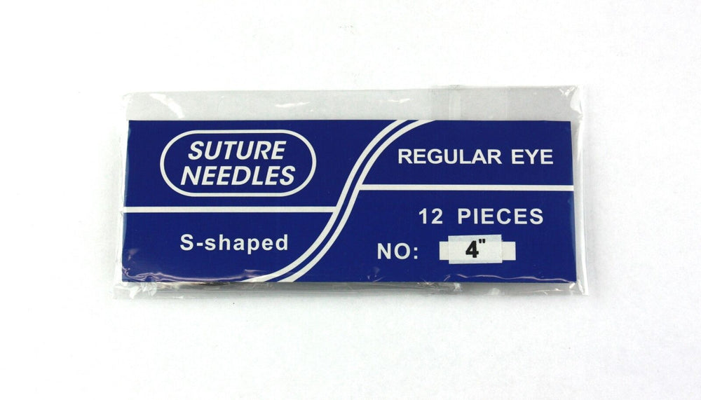 Veterinary Suture Needles S-Shaped, 4