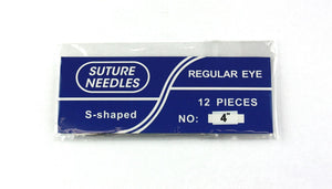 
                  
                    Veterinary Suture Needles S-Shaped, 4", Pack of 12 | Keebomed
                  
                