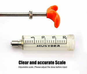 
                  
                    KM49 20ml Veterinary Plastic Steel Injection Syringe Gun for Animal
                  
                