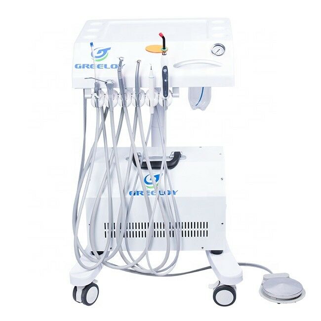 Portable Veterinary Dental Unit & Ultrasonic Scaler, Drill, Polisher, Compressor