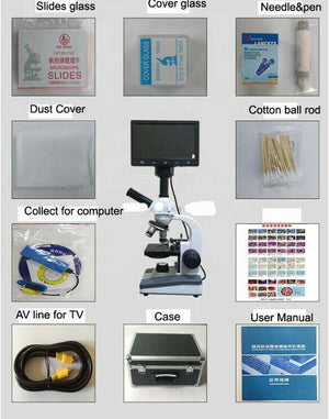 
                  
                    Veterinary Swine Sheep Cattle Eggs Sperm Motility Analyzer Biological Microscope
                  
                