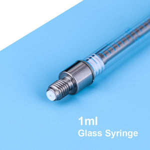 
                  
                    Industrial Glass Syringe 1ML Gas Tightness Borosilicate External Screw Injector
                  
                