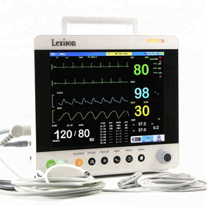 
                  
                    TFT LCD 12.1inch Veterinary Patient Monitor ECG, RESP, NIBP, SpO2, TEMP, PR, HR
                  
                