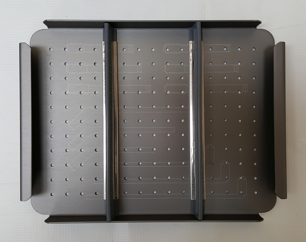 
                  
                    Empty Orthopedic Case for Instruments and 4.5mm and 6.5mm Screws, Rack & Trays
                  
                