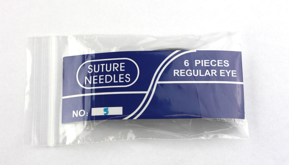 Veterinary Suture Needles Reverse Cutting 1/2 Circle, 5