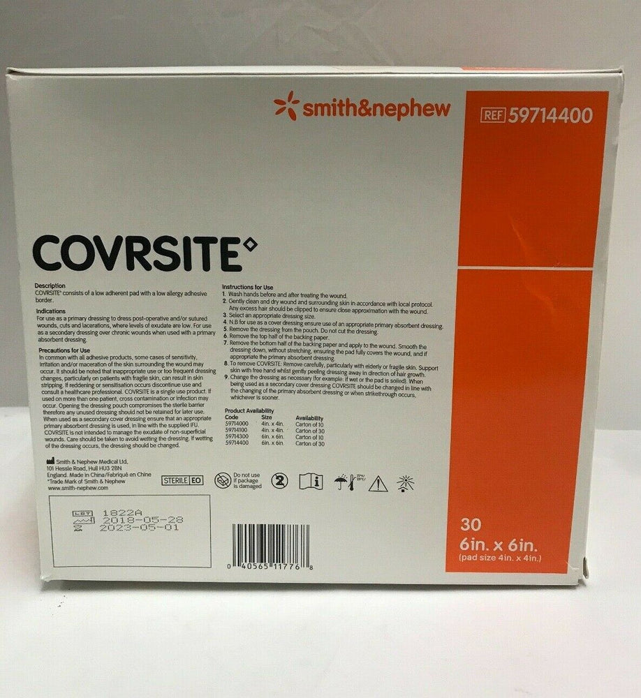 
                  
                    Smith and Nephew Composite Dressing Covrsite (466KMD)
                  
                
