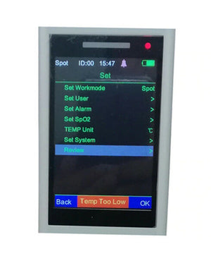 
                  
                    3.5" LCD Veterinary Handheld Pulse Oximeter with Temp Probe SPO2 Finger Probe
                  
                