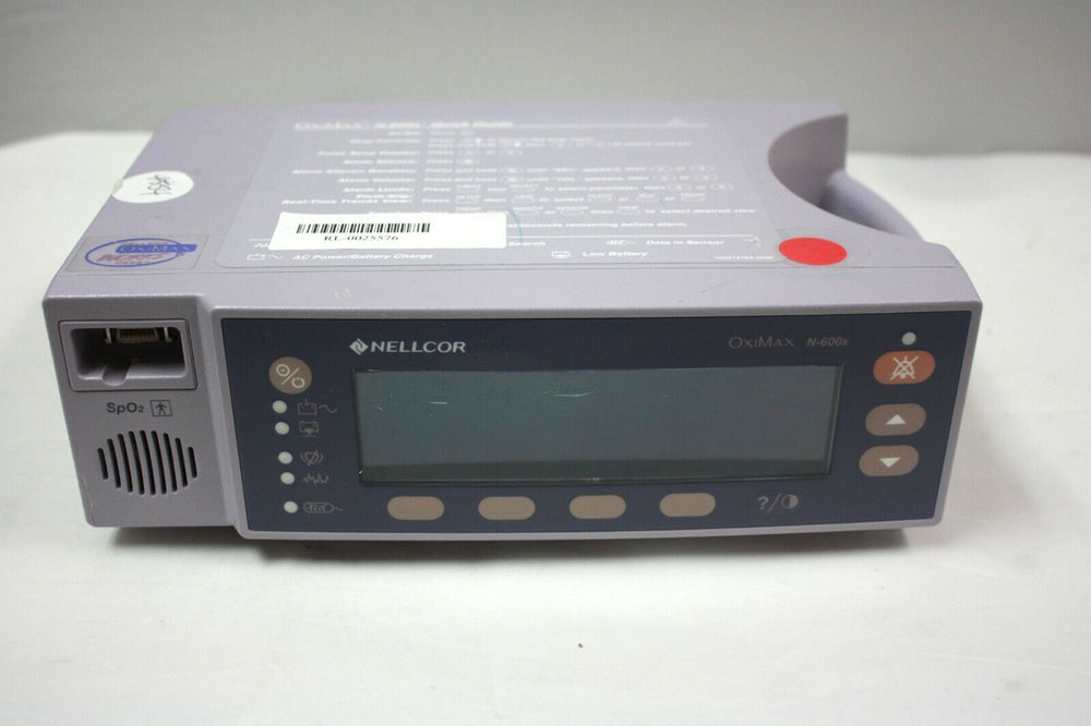 
                  
                    Nellcor N-600X Pulse Oximeter (47RL)
                  
                