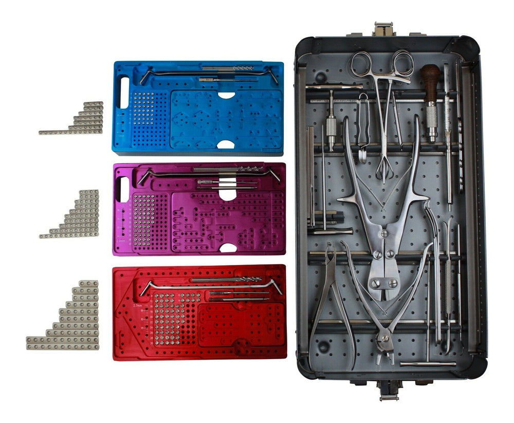 
                  
                    Orthopedic Mini-Micro Fragment System/Set/Kit 1.5/2.0/2.7mm Top Quality-Keebomed
                  
                