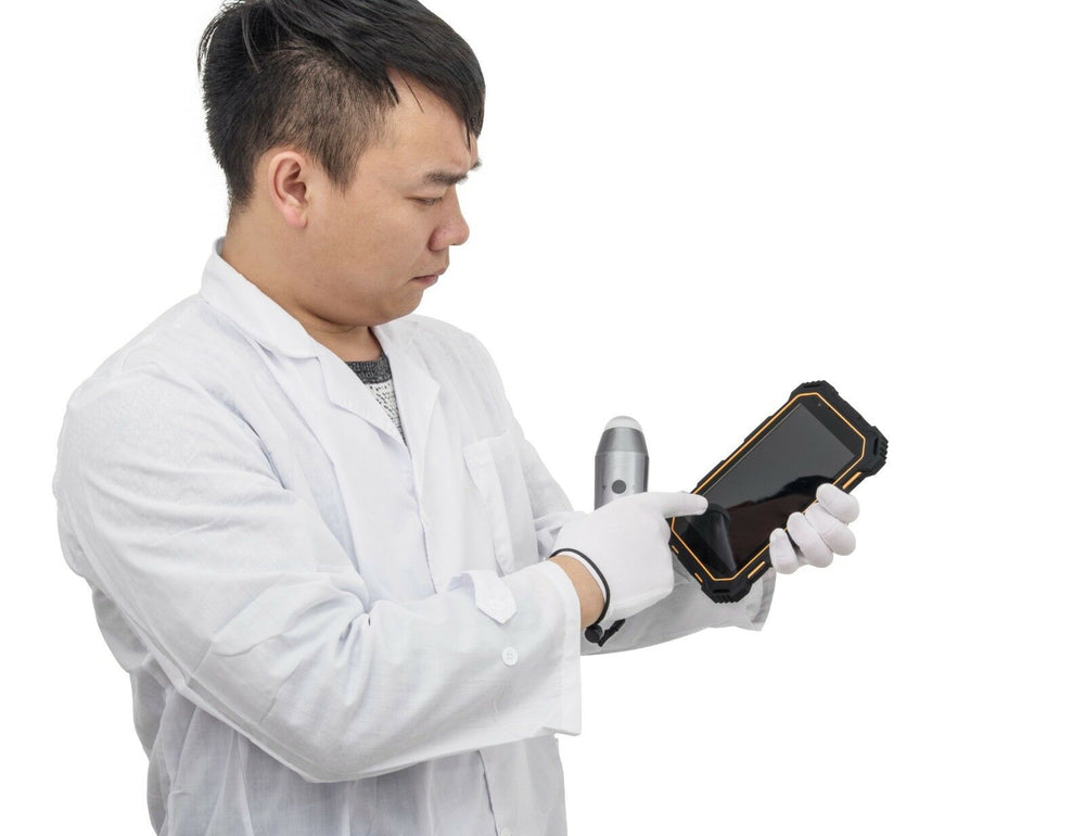 
                  
                    Wireless Sector ultrasound probe working on Smart Phone-Cordless-Veterinary
                  
                