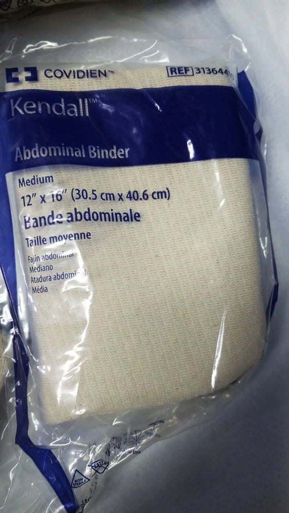 Kendall 31364410 Abdominal Binder Medium 12"x16" | KeeboMed