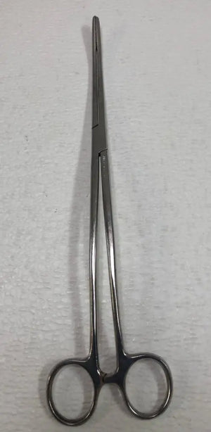 
                  
                    Amico Curved Serrated Ratchet Forceps | KeeboMed
                  
                