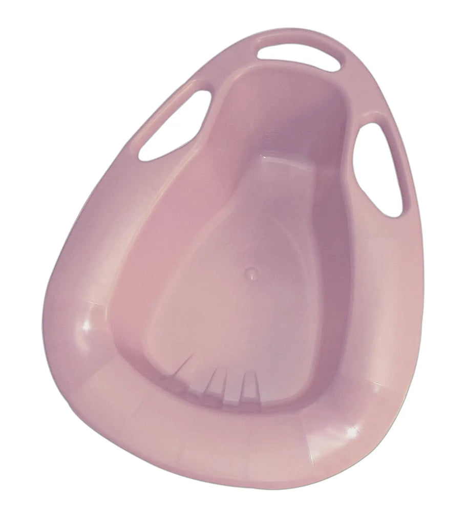 Medegen H113-10 Commode Stackable Bedpan with Handles, 1.9L Capacity | KeeboMed