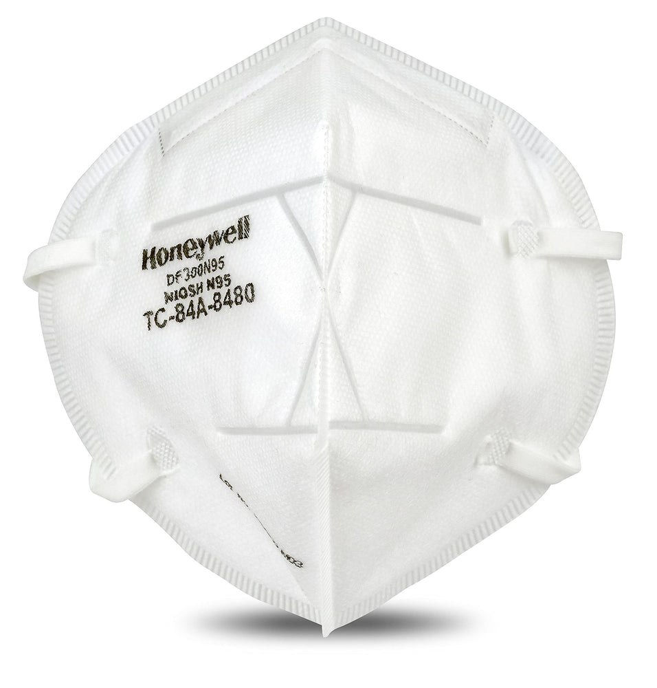 Honeywell Safety NIOSH-Approved N95 Flatfold Mask, 5-pack (RWS-54049)