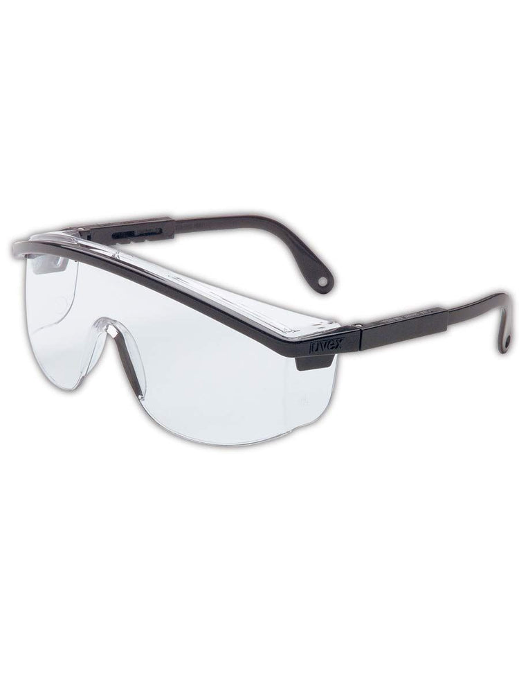 Honeywell Uvex S135C Astrospec 3000 Safety Eyewear, Black Frame, Clear UV Extreme Anti-Fog Lens