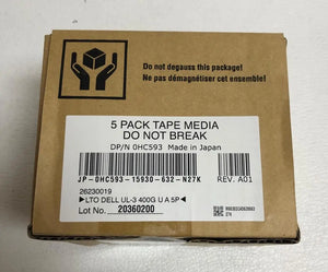 
                  
                    Dell LTO Ultrium 3 Data Cartridge 400GB Native 800GB Compressed | KeeboMed
                  
                