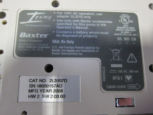 
                  
                    BAXTER I Pumps 2L3107D IV Infusion Pump
                  
                