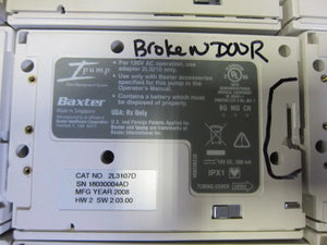 
                  
                    BAXTER I Pumps 2L3107D IV Infusion Pump with Broken Door
                  
                