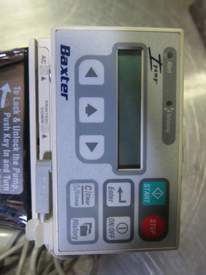 
                  
                    BAXTER I Pumps 2L3107 IV Infusion Pump with Key, Bag Cover, Probe Wand
                  
                