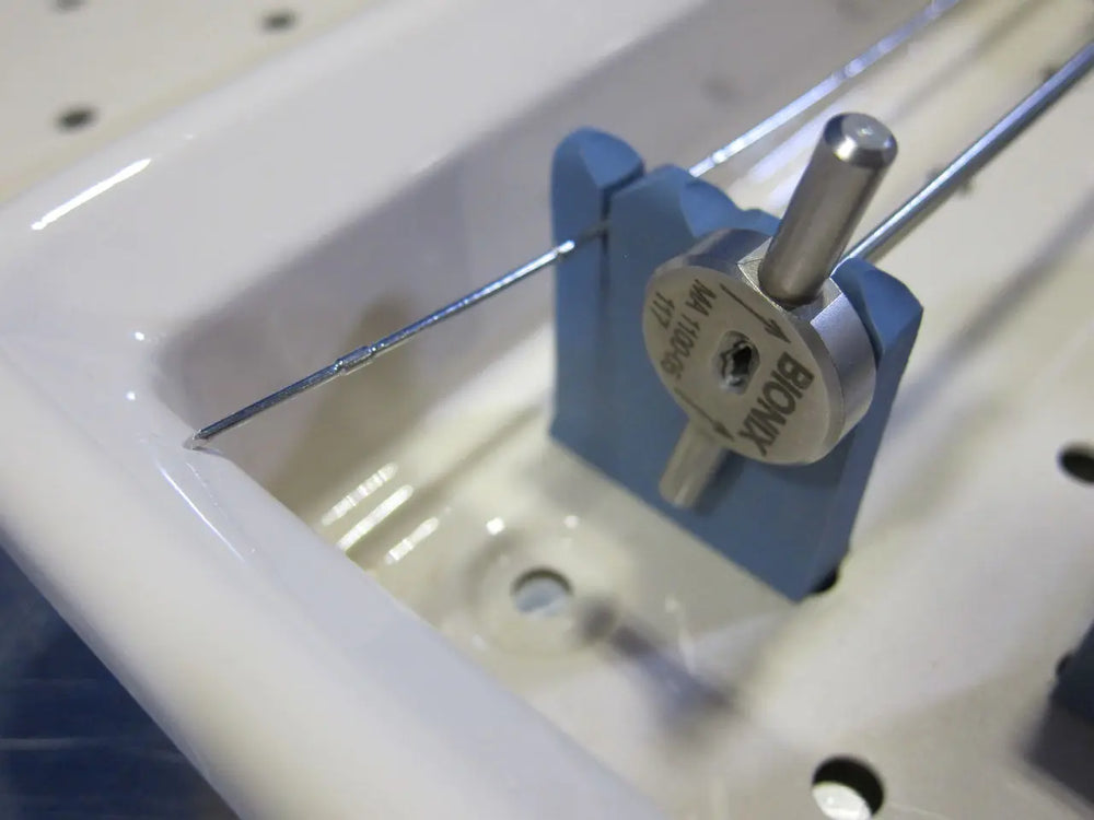 
                  
                    Bionix Meniscus Arrow Instruments In Surgical Tray
                  
                