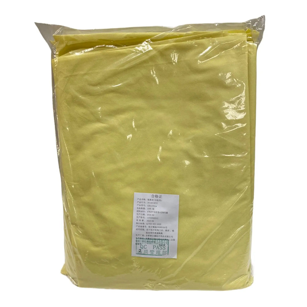 
                  
                    Medline Protective Gowns CRI4010PCC Yellow Regular Large
                  
                