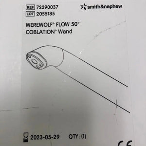 
                  
                    Smith & Nephew 72290037 Werewolf Flow 50 Coblation Wand
                  
                