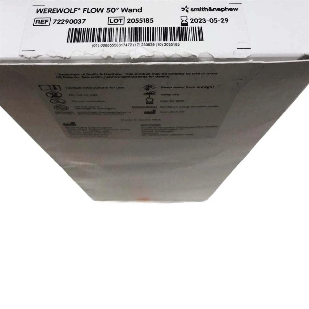 
                  
                    Smith & Nephew 72290037 Werewolf Flow 50 Coblation Wand
                  
                