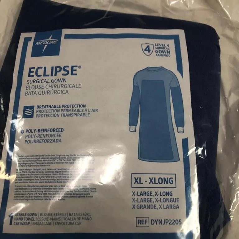 
                  
                    Medline DYNJP2205 Eclipse Surgical Gown Level 4 XL - XLONG
                  
                